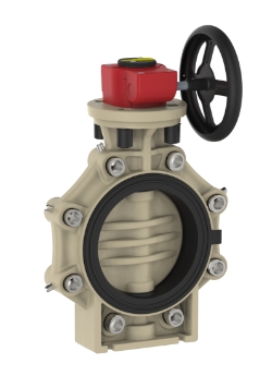 Клапан обратный дисковый (межфланцевый) PRAHER K4 DN200 PVC d 225-8" DIN-ANSI-JIS PN10 FPM Клапаны / вентили